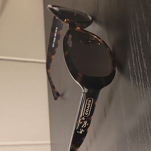 Coach Sunglasses. ( 56mm) Tortoise Shell Frame